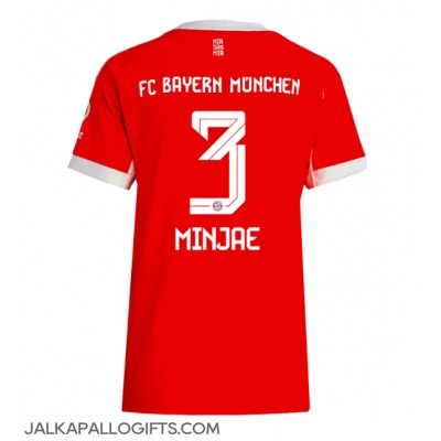 Bayern Munich Kim Min-jae #3 Kotipaita Naiset 2025-26 Lyhythihainen Bayern Munich Kim Min-jae #3 Kotipaita Naiset 2025-26 Lyhythihainen